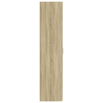  Highboard Sonoma Oak 50x42.5x185 cm Engineered Wood