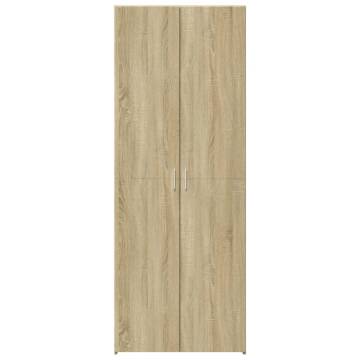  Highboard Sonoma Oak 70x42.5x185 cm Engineered Wood