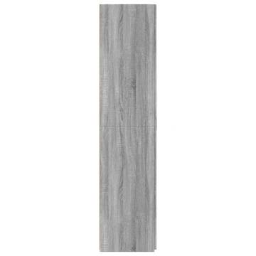  Highboard Grey Sonoma 70x42.5x185 cm Engineered Wood