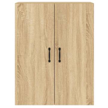 Wall Mounted Cabinets 2 pcs Sonoma Oak Engineered Wood