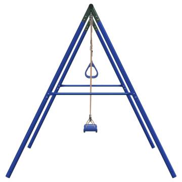  Outdoor Swing Set with Swing and Trapeze