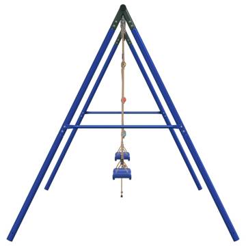  Outdoor Swing Set with Swings and Ladder