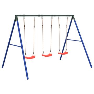  Outdoor Swing Set with 3 Swings