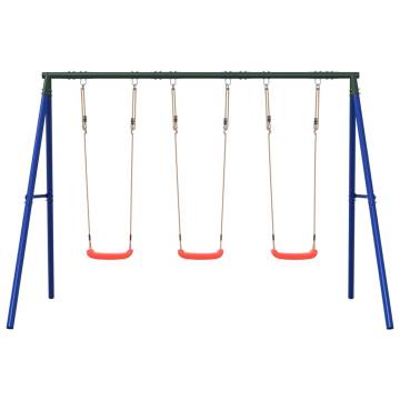  Outdoor Swing Set with 3 Swings