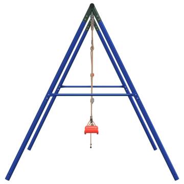  Outdoor Swing Set with Swing and Ladder