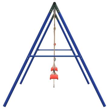  Outdoor Swing Set with Swings and Ladder