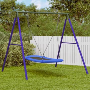  Outdoor Swing Set with Nest Swing