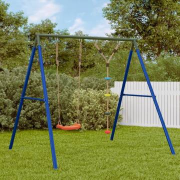  Outdoor Swing Set with Swing and Disc Swing