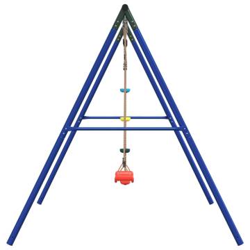  Outdoor Swing Set with Swing and Disc Swing