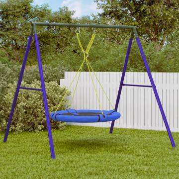  Outdoor Swing Set with Saucer Swing