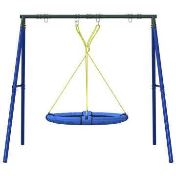  Outdoor Swing Set with Saucer Swing