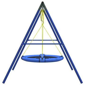  Outdoor Swing Set with Saucer Swing