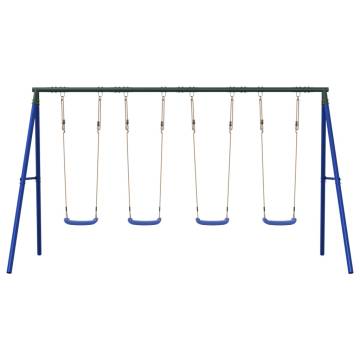  Outdoor Swing Set with 4 Swings