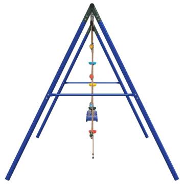  Outdoor Swing Set with Swings. Ladder. Disc Swing