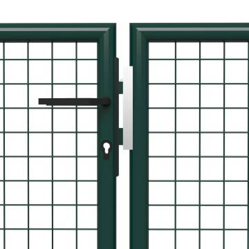  Garden Gate Steel 400x175 cm Green