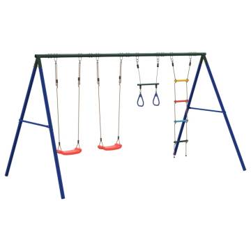  Outdoor Swing Set with Swings. Trapeze. Ladder