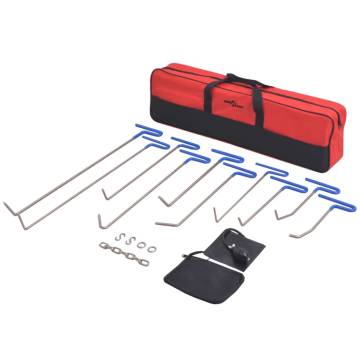  16 Piece Paintless Dent Repair Set Stainless Steel