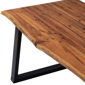  Dining Table 170x90x75 cm Solid Acacia Wood