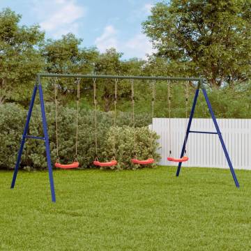  Outdoor Swing Set with 4 Swings