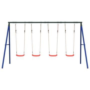  Outdoor Swing Set with 4 Swings