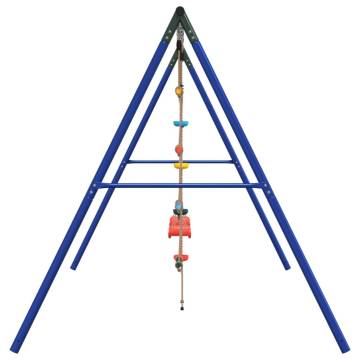  Outdoor Swing Set with Swing. Trapeze. Ladder. Disc Swing