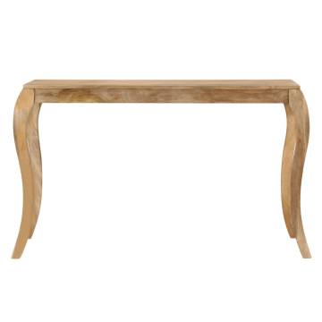  Dining Table 118x60x76 cm Solid Mango Wood