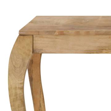  Dining Table 118x60x76 cm Solid Mango Wood