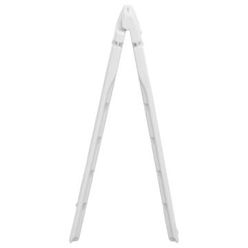  A-Frame Sidewalk Board Grey 45x7x84.5 cm HDPE