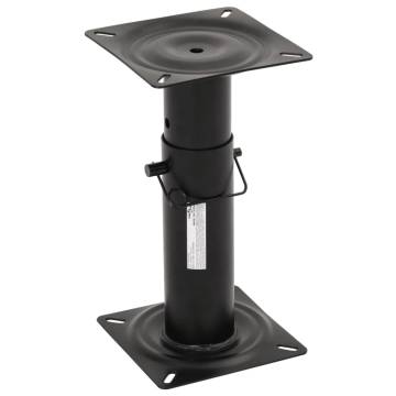  Boat Seat Pedestal Adjustable 28-45.5 cm Steel