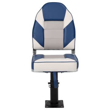  Boat Seat with Pedestal Height Adjustable 360° Rotatable