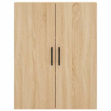  Highboard Sonoma Oak 69.5x34x180 cm Engineered Wood