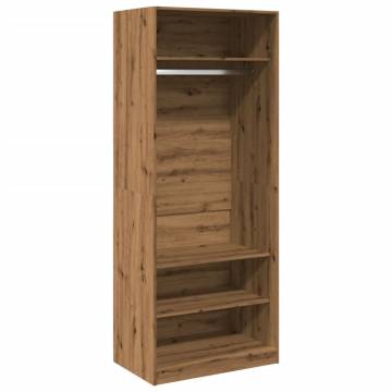  Wardrobe Artisian Oak 80x50x200 cm Engineered Wood