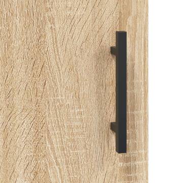  Wall Mounted Cabinets 2 pcs Sonoma Oak 69.5x34x90 cm