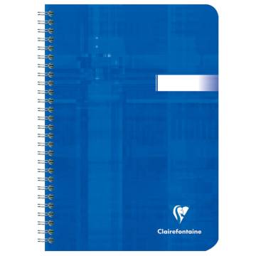 Clairefontaine Wirebound Notebooks A5 90 Sheets Squared 5x5 mm 5 pcs