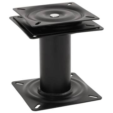  Boat Seat Pedestal with 360° Seat Swivel Steel