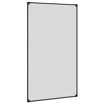  Magnetic Insect Screen for Windows Anthracite 80x140 cm