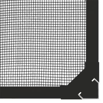  Magnetic Insect Screen for Windows Anthracite 80x140 cm