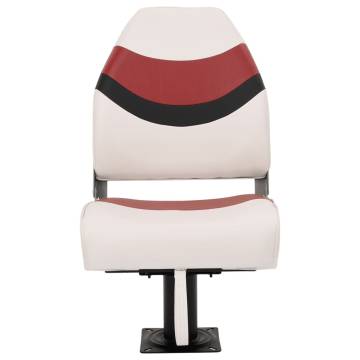  Boat Seats 2 pcs with Pedestal 360° Rotatable