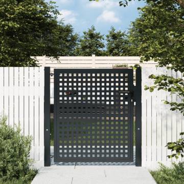  Garden Gate Anthracite 105x150 cm Steel