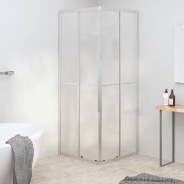  Shower Cabin Frosted ESG 70x70x180 cm