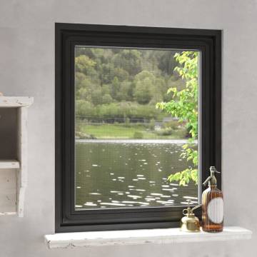  Magnetic Insect Screen for Windows Anthracite 100x120 cm