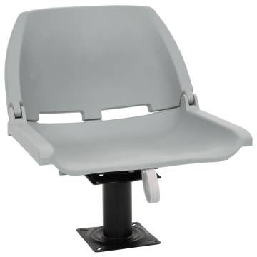  Boat Seats 2 pcs with Pedestal 360° Rotatable