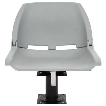  Boat Seats 2 pcs with Pedestal 360° Rotatable