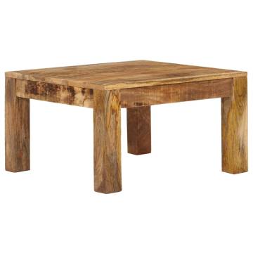  Coffee Table 60x60x35 cm Solid Mango Wood