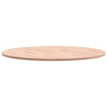  Table Top Ø70x1.5 cm Round Solid Wood Beech