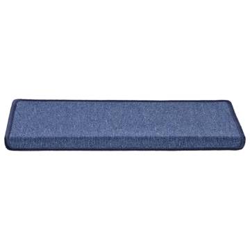  Stair Mats 5 pcs 65x21x4 cm Blue