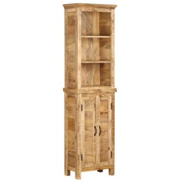  Bookshelf 50x30x180 cm Solid Mango Wood