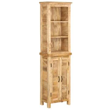  Bookshelf 50x30x180 cm Solid Mango Wood