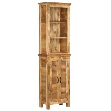  Bookshelf 50x30x180 cm Solid Mango Wood