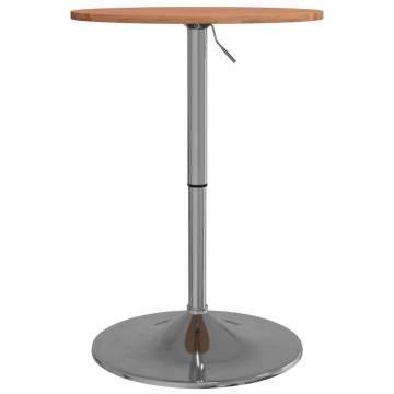  Bar Table Ø50x89.5 cm Solid Wood Beech